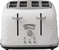 De'Longhi Brillante CTJ4003W 4-Slice Toaster - White