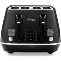 De'Longhi CTIN4003.BK Distinta X 4 Slice Toaster Black
