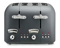 De'Longhi CT04.GY Argento Silva Toaster  Grey