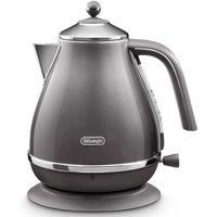 DELONGHI Icona Metallics KBOT3001.GY Jug Kettle  Grey