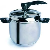 Excelsa Professional Stainless Steel Pressure Cooker black/gray 28.0 H x 22.0 W x 22.0 D cm