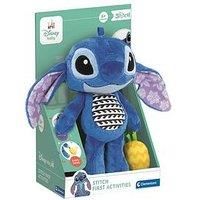 Clementoni Lilo Baby Infant Stitch First Plush Disney, Pushchair Stroller & Pram, Early Development & Activity, Sensory Learning Toys, Gift Toddler 6 Months, 17918, Multicolour