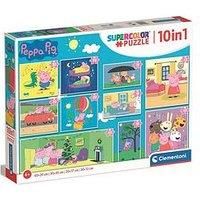 Peppa Pig Clementoni 10 In 1 Bumper Puzzle Pack