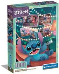 Clementoni - 39793 - Puzzle Disney Stitch - Jigsaw Puzzle 1000 Pieces | Jigsaw Puzzle For Adults | Comic Puzzle | Made In Italy