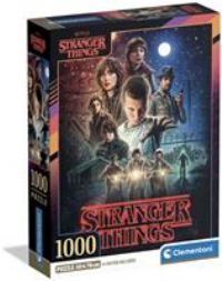 Clementoni Jigsaw Puzzle Stranger Things, Puzzle for Adults 14-99 Years, Compact box, Made in Italy, 39978
