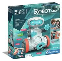 Clementoni Robot Science Museum Mio, Programmable Interactive Robot STEM Building Set 8+ Years
