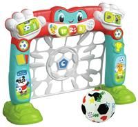 Clementoni Baby Kick & Score Goal Interactive Toy, 18+ Months, Lights and Sounds, Soft Ball Included