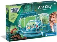 Clementoni Ant City – Modular Ant Habitat Playset with Tunnels, Botanical Module and Study Tools for Kids 7+