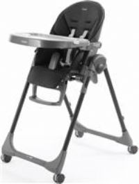 Babystyle Oyster Bistro highchair Black from birth to 15 kg with removable tray