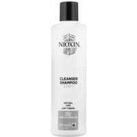 Nioxin 3-Part System, System 1 Natural Hair with Light Thinning, Hair Thickening Treatment, Scalp Therapy, Shampoo 300ml