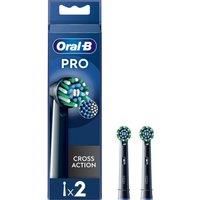BRAUN Oral-B Cross Action Electric ToothBrush Brush Heads x8 Pieces Black Colour