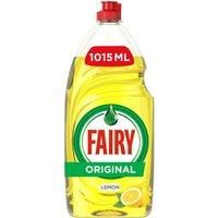 Fairy Lemon Washing Up Liquid with LiftAction 1015ML
