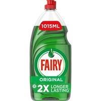 Fairy Original Washing Up Liquid Green with LiftAction 1015ML