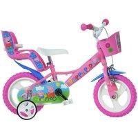 Dino Bikes 124RL-PIG Peppa Pig Finding Dory Bicycle, Kids Bike, Pink