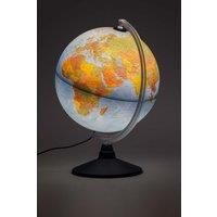 TECNODIDATTICA 0330ELFGINHBT066 Nova Rico 30 Elite Globe | Illuminated and revolving | Graduated Meridian Cartography in English | 12"/30cm Diameter, Physical/Political