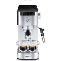 POLTI Coffea P10S Coffee Machine - Silver, Silver/Grey