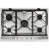 IP751SCIXUK Stainless Steel 75cm 5 Zone Gas Hob