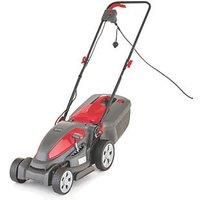 Mountfield Electress 34 Lawnmower, 34 cm Cutting Width, Electric, Up to 250 m², Includes 35 Litre Grass Collector