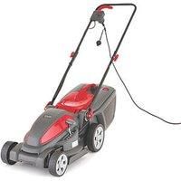 Mountfield Electress 38 Lawnmower, 38 cm Cutting Width, Electric, Up to 350 m², Includes 40 Litre Grass Collector