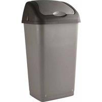 Sterling Ventures 60 Litres Premium Plastic Swing Bin For Home And Kitchen Rubbish Waste (talpa)