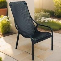 NARDI NET LOUNGE Chair Anthracite, Grey