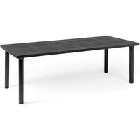 Nardi Libeccio 160-220cm Extending Resin Fibre Glass Table - Anthracite