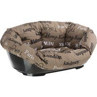 SofÃ  Cities cover for Ferplast basket Siesta (without basket) - 4: L 64 x W 48 x H 25 cm