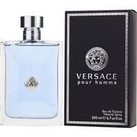 VERSACE Pour Homme 200ml Eau De Toilette Spray. New & Cello Sealed Aftershave