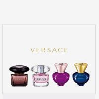 Versace Women's Miniature Fragrance Gift Set 5ml x 4 Dylan Femme & Crystal scent