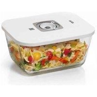 LAICA Smart Glass Vacuum Canisters, Vacuum Storage Container- for Food Storage, Food Freshness,Preserve & Marinate Vacuum Containers, 2.7L