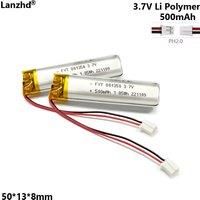 Lithium battery 801350 801555 3.7V 500mah battery with protection plate for Electric toothbrush massager battery