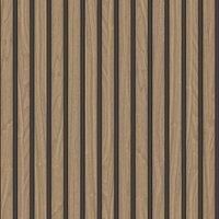 Belgravia Decor Wood Slat Walnut Wallpaper GB2920 - Italian Viny Faux Texture