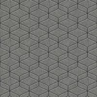 Charcoal & Dark Grey Wallpaper Geometric Floral Animals Metallic Glitter & More