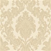 Belgravia Decor Ciara Damask Cream Wallpaper GB4408 -  Italian Heavyweight