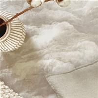 Belgravia Décor Cloud Wallpaper - Modern Wallpaper for Living Room, Bedroom, Hallway - Decorative Luxury Nature Wall Paper with Dreamy Cloud-Like Effect (Cloud,White)