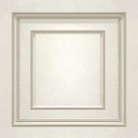 Amara Panel Vinyl Wallpaper Cream/Soft Gold Belgravia 7389