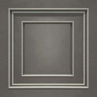 Belgravia Amara Wood Effect Wall Panel Silver & Gunmetal Italian Wallpaper 7390