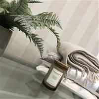 Belgravia Decor Giorgio Stripe Soft Silver Wallpaper GB8120 - Italian Vinyl