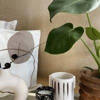 Belgravia Decor Giorgio Texture Natural Wallpaper GB8121 - Italian Vinyl