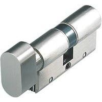 Cisa Astral S Series 10-Pin Euro Cylinder & Thumbturn 45-45 (90mm) Nickel-Plated (2271P)