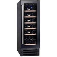 New Candy CCVB30 Built In 19 Bottle Built-in Wine Cooler - Black/Glass - COLLECT