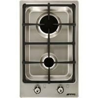 Smeg Classic PGF32G Built In Gas Hob  Stainless Steel