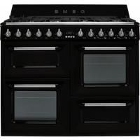 Smeg TR4110BL Victoria 110cm Duel Fuel Range Cooker