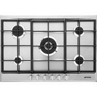 Smeg P272XGH Cucina 70cm 5 Burner Gas Hob Stainless Steel