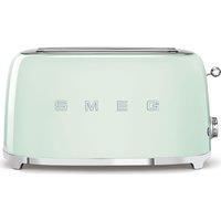 SMEG TSF02PGUK 4-Slice Toaster - Pastel Green - Currys
