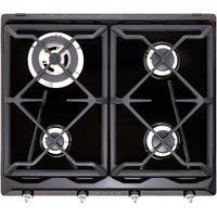 Smeg SR964NGH Victoria Gas Hob, Black