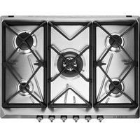 Smeg Victoria SR975XGH 5 Burner Gas Hob - Stainless Steel