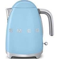 *NEW  3D Letters* Smeg KLF03PBUK Pastel Blue Retro Kettle-Return- Warranty