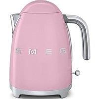 *NEW  3D Letters* Smeg KLF03PKUK PINK 50's Retro Kettle-Return+ Warranty