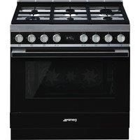 Smeg Portofino CPF9G Dual Fuel Range Cooker, A+ Energy Rating, Anthracite